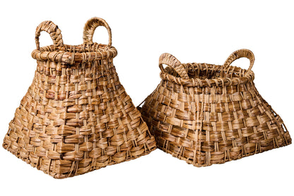 Intrecci - Ceste Base Quadrata Set 1/2 Intreccio Stile Castagno