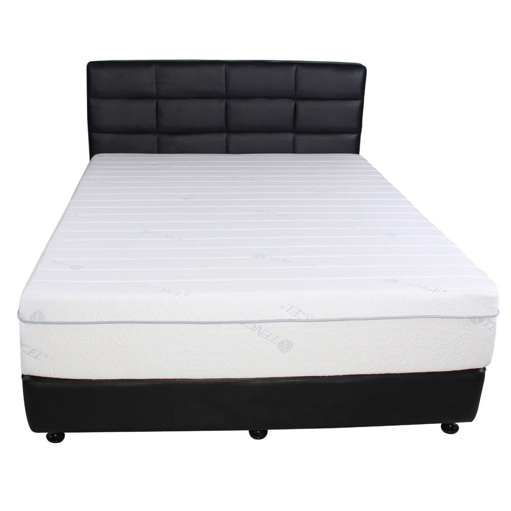 Materasso in memory foam gel Queen-size da 11 pollici Icon Sleep by Sommette Cool Tencel