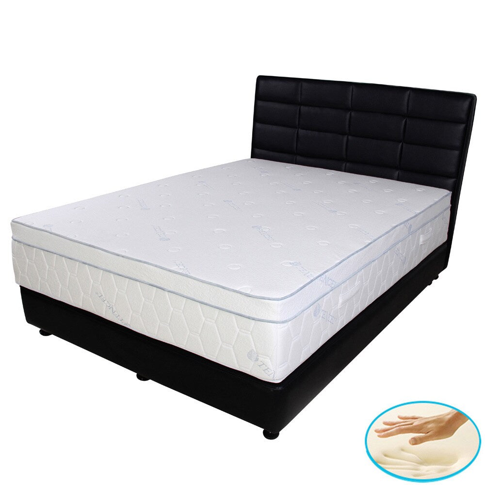 Materasso in memory foam gel King-size da 13 pollici Icon Sleep by Sommette Cool Tencel