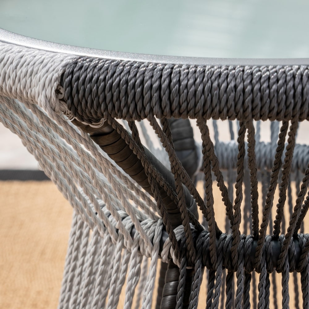 Set da salotto intrecciato da 3 pezzi Idaho Outdoor di Christopher Knight Home