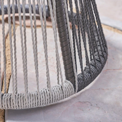 Set da salotto intrecciato da 3 pezzi Idaho Outdoor di Christopher Knight Home