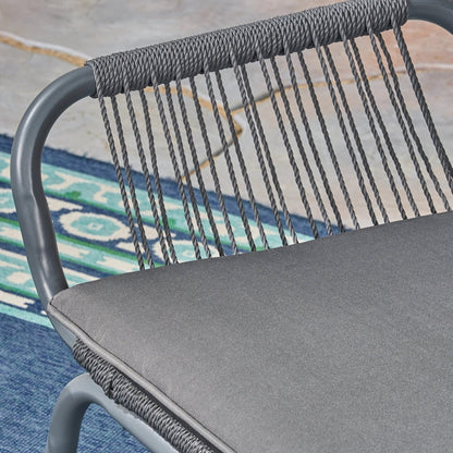 Sedie da esterno in corda Idaho (set da 2) di Christopher Knight Home