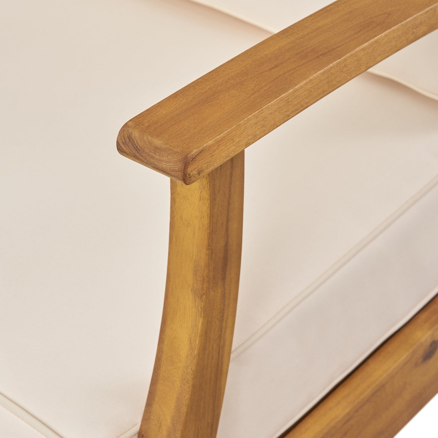 Set di divani da esterno in acacia Illona di Christopher Knight Home