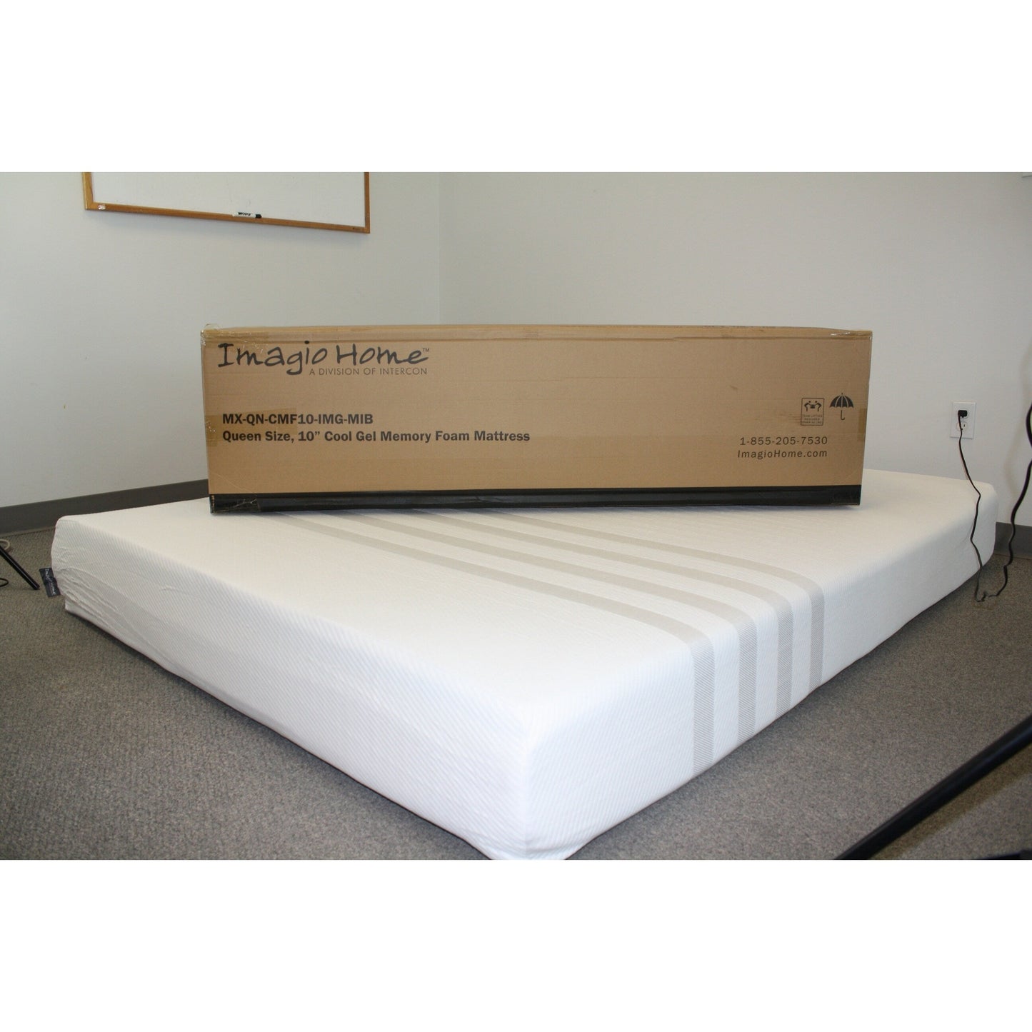 Materasso in memory foam Intercon Imagio da 10 pollici