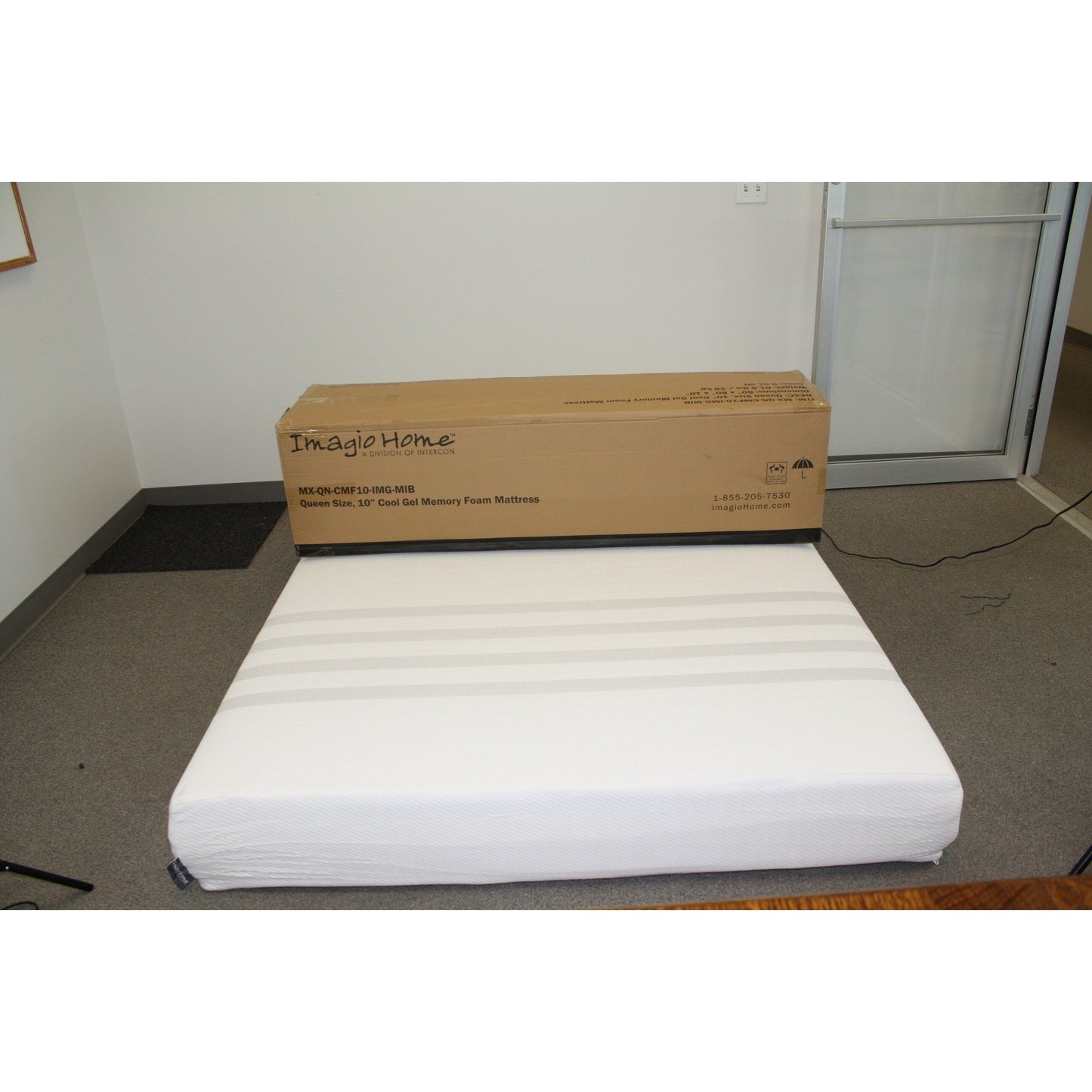 Materasso in memory foam Intercon Imagio da 10 pollici