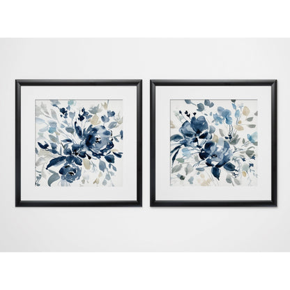 Indigo Garden I - Set da 2 pezzi