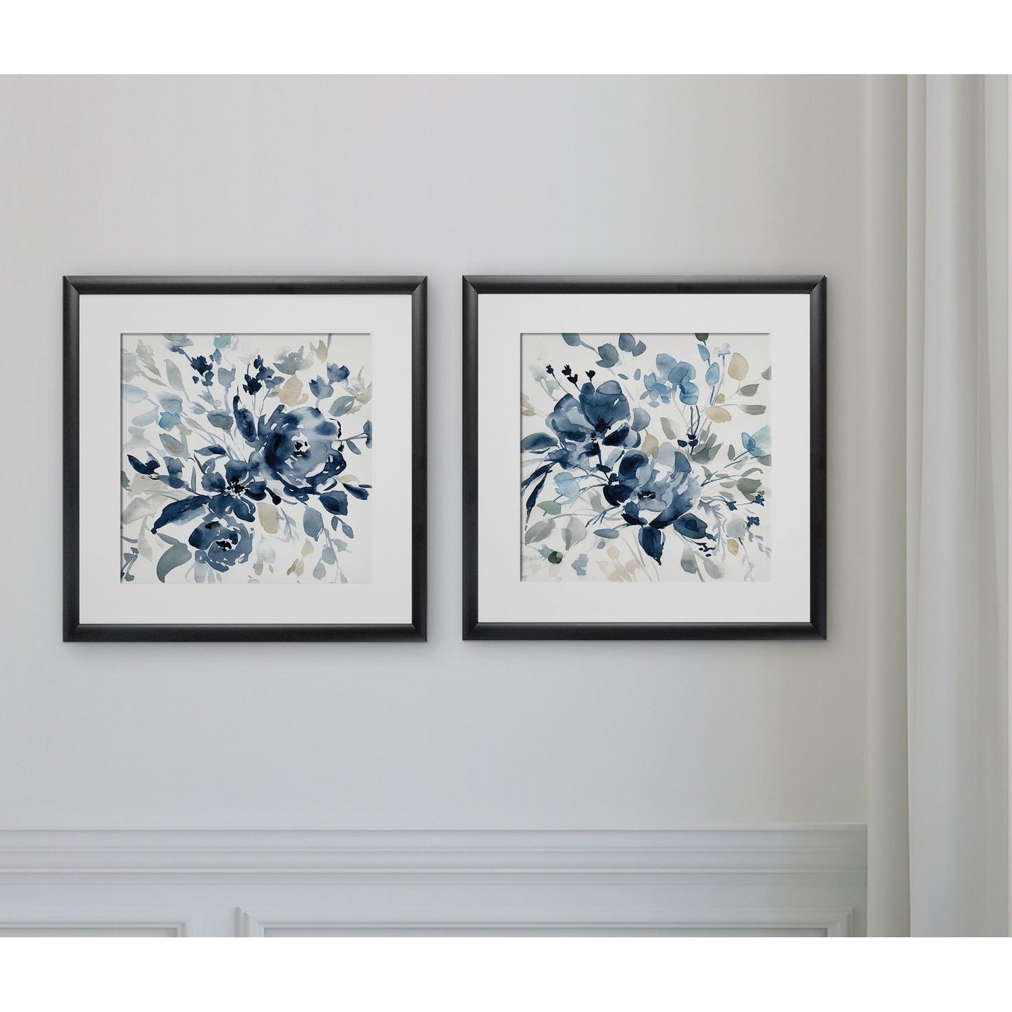 Indigo Garden I - Set da 2 pezzi