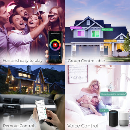 Infibrite 4 pollici Wifi Smart Ultra-Slim LED Faretto da incasso a soffitto 9W 810LM Dimmerabile Retrofit con scatola di giunzione