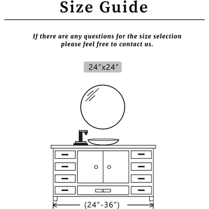 Specchio da parete rotondo - Specchio da bagno nero con cornice in metallo - Specchio moderno da appendere per ingresso, bagno, toeletta, soggiorno