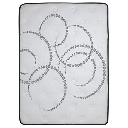 Materasso ibrido a molle insacchettate in una scatola