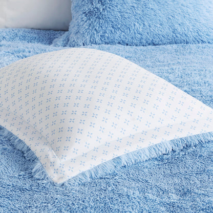 Set copripiumino reversibile in pelliccia pelosa Effie di Intelligent Design