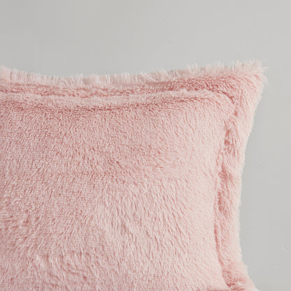 Set copripiumino reversibile in pelliccia pelosa Effie di Intelligent Design