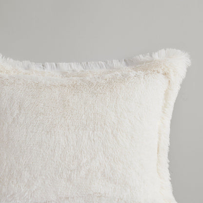 Set copripiumino reversibile in pelliccia pelosa Effie di Intelligent Design