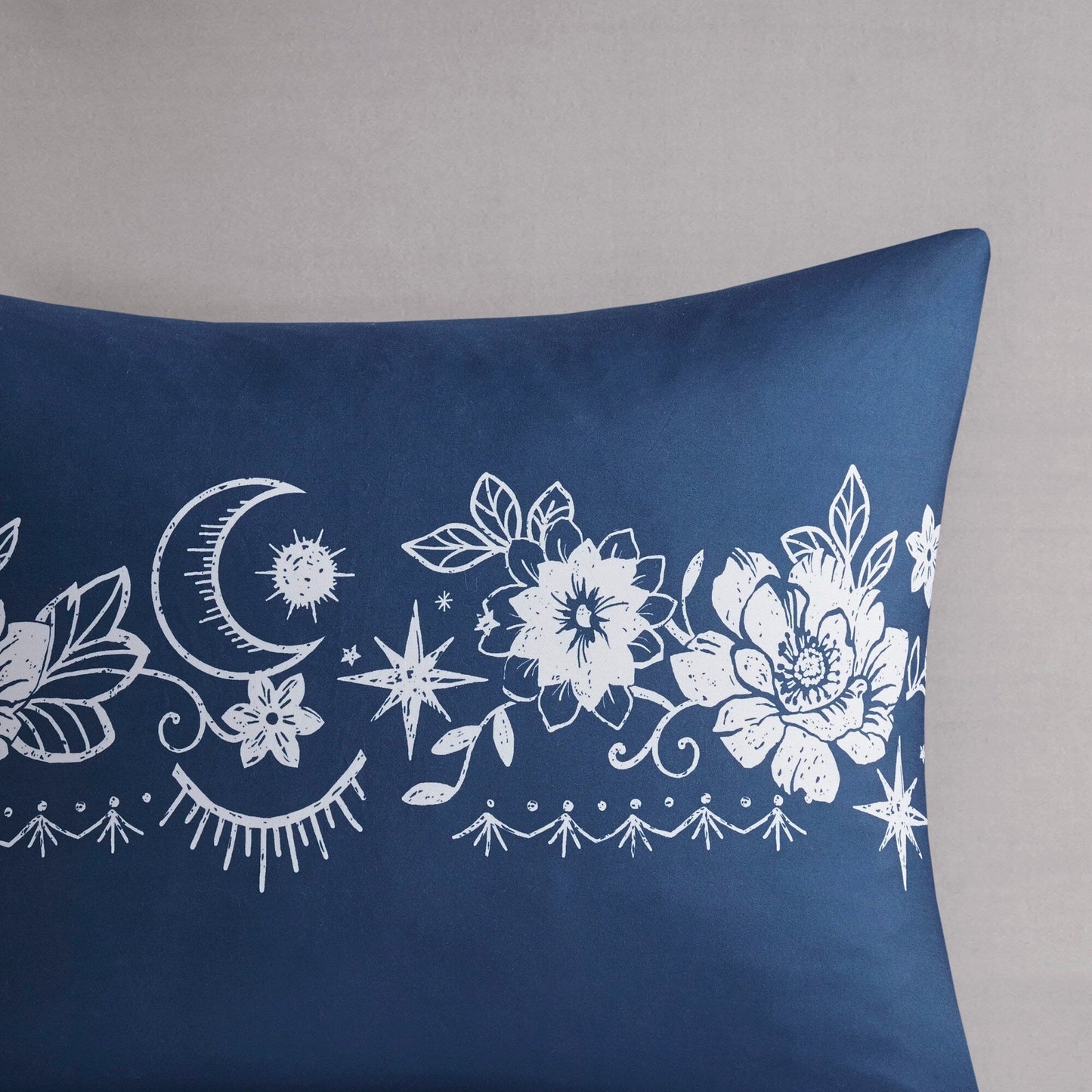 Set copripiumino Luna Navy Celestial di Intelligent Design