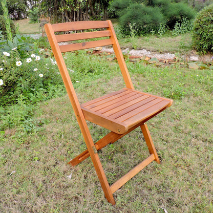 Set da pranzo da patio in acacia da 5 pezzi International Caravan Royal Fiji