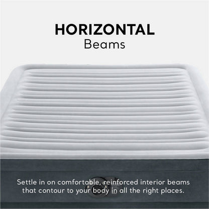 Materasso ad aria Intex Comfort Deluxe Dura-Beam Plush con pompa integrata, matrimoniale