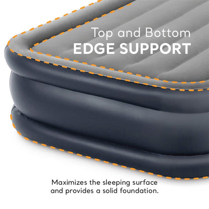 Materasso Intex Dura Beam Deluxe con pompa integrata, singolo