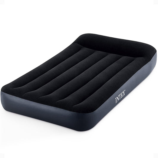 Materasso gonfiabile Intex Dura Pillow Rest Classic con pompa integrata, singolo