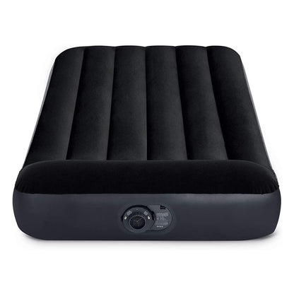 Materasso gonfiabile Intex Dura Pillow Rest Classic con pompa integrata, singolo