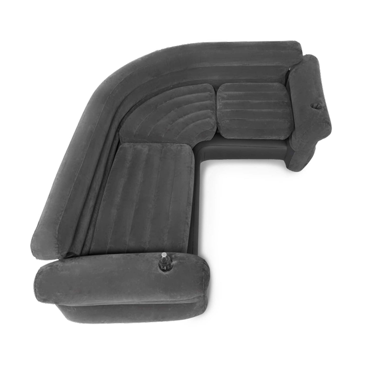 Divano componibile gonfiabile angolare per soggiorno Intex, beige