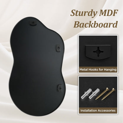 Specchio da parete irregolare Specchio da parete decorativo asimmetrico