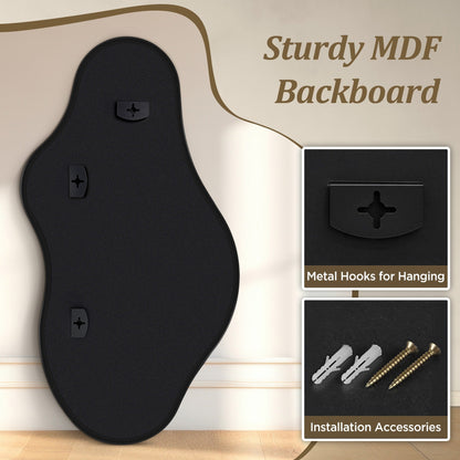 Specchio da parete irregolare Specchio da parete decorativo asimmetrico