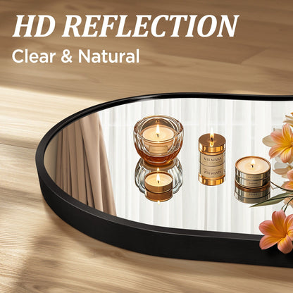 Specchio da parete irregolare Specchio da parete decorativo asimmetrico