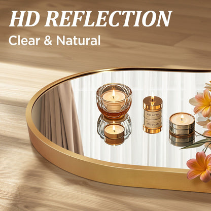 Specchio da parete irregolare Specchio da parete decorativo asimmetrico