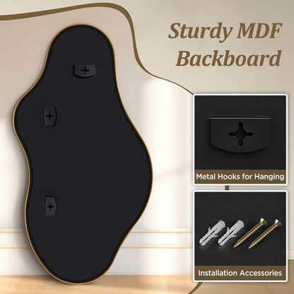 Specchio da parete irregolare Specchio da parete decorativo asimmetrico