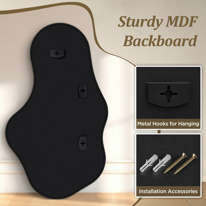 Specchio da parete irregolare Specchio da parete decorativo asimmetrico