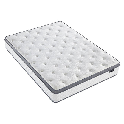 Materasso ibrido in memory foam Isaac Sleep da 10 pollici con rivestimento europeo
