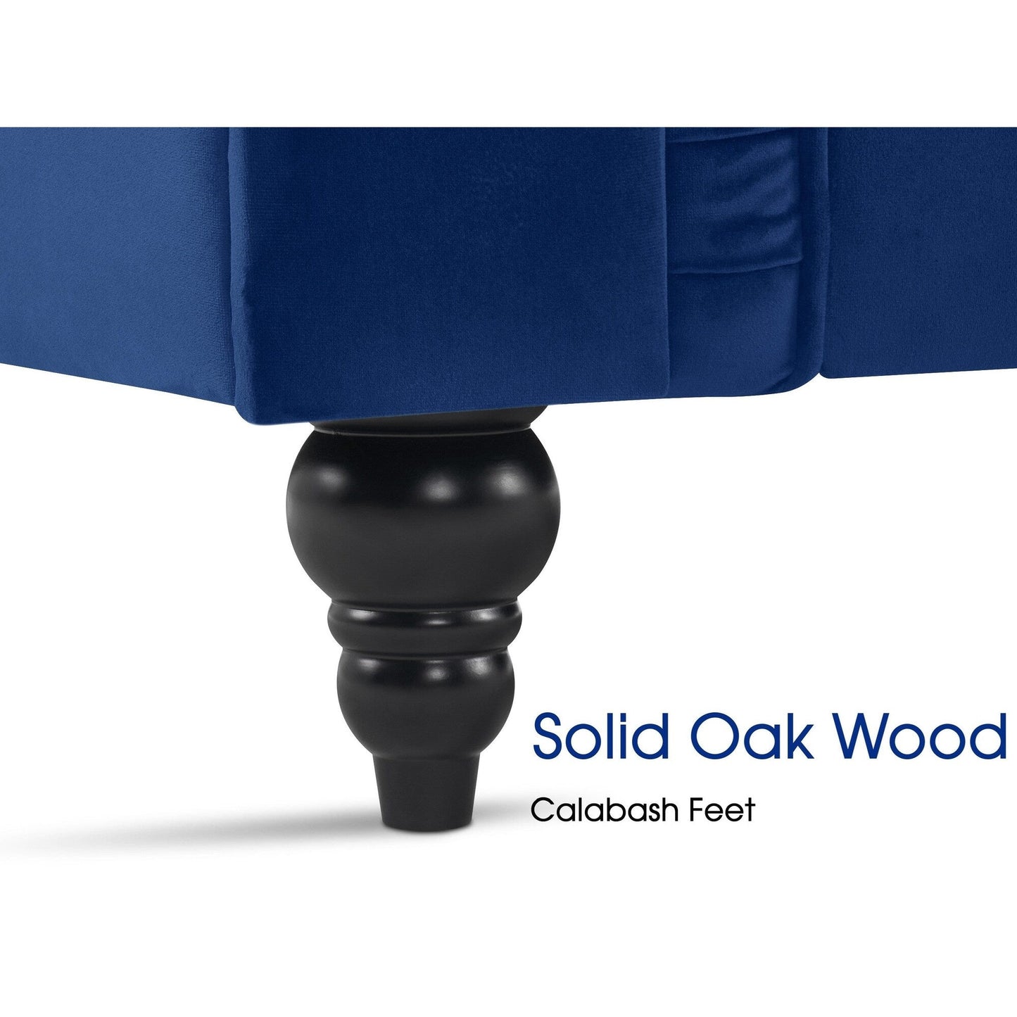 Divano da ufficio piccolo Ivinta, divano Chesterfield con lavorazione capitonné in velluto, divano vintage di metà secolo