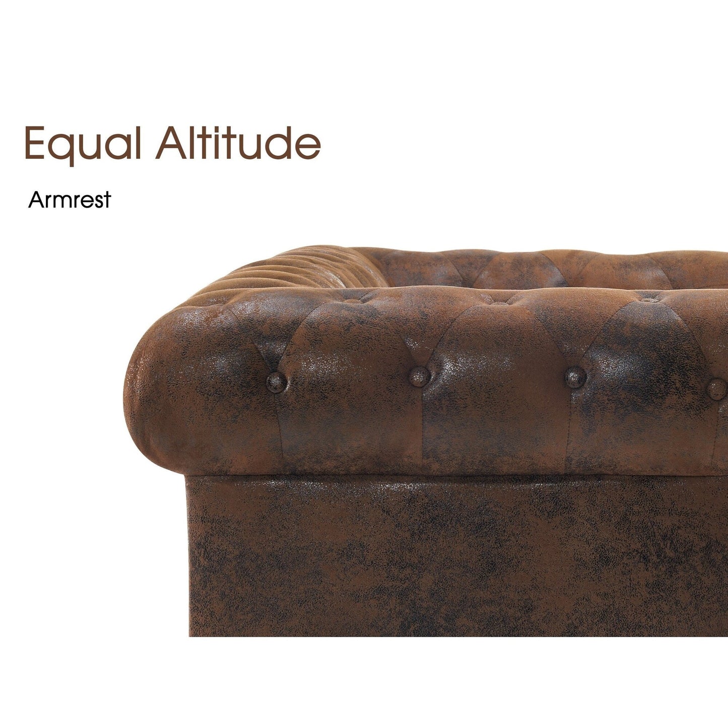 Divano da ufficio piccolo Ivinta, divano Chesterfield con lavorazione capitonné in velluto, divano vintage di metà secolo