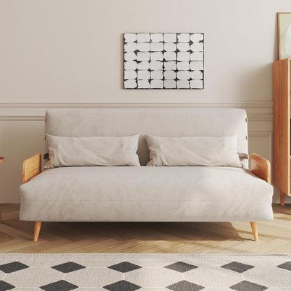 Divano letto imbottito moderno JASIWAY da 59,1''