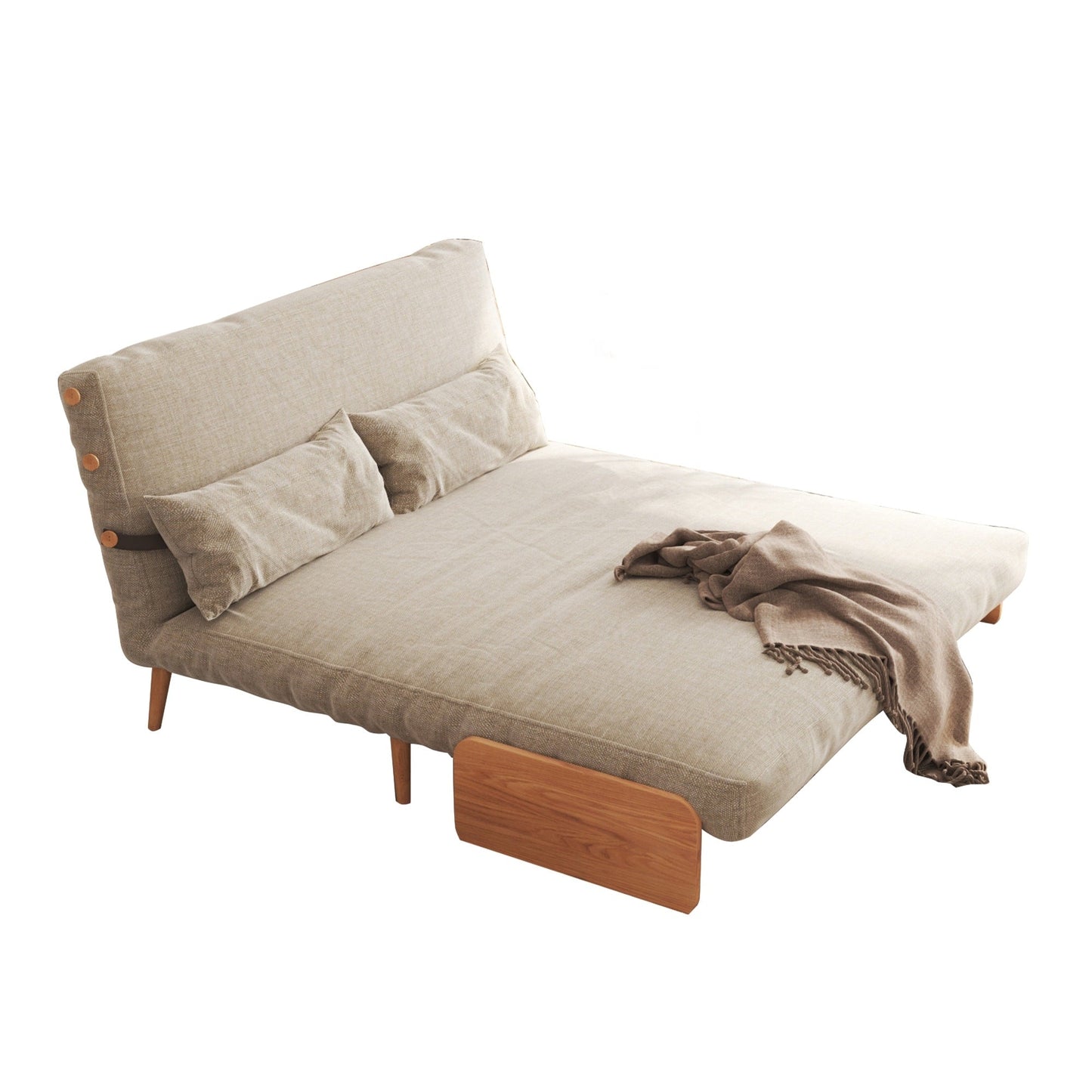 Divano letto imbottito moderno JASIWAY da 59,1''