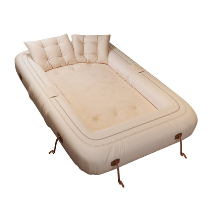 Divano letto trasformabile moderno JASIWAY, bianco