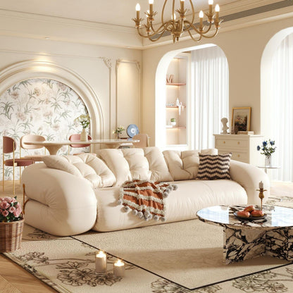 Divano letto trasformabile moderno JASIWAY, bianco