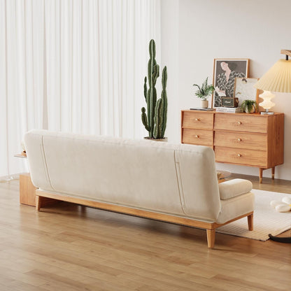 Divano letto moderno in legno massello JASIWAY