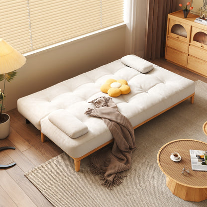 Divano letto moderno in legno massello JASIWAY