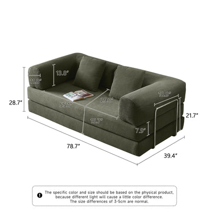 Divano letto convertibile moderno vintage JASIWAY