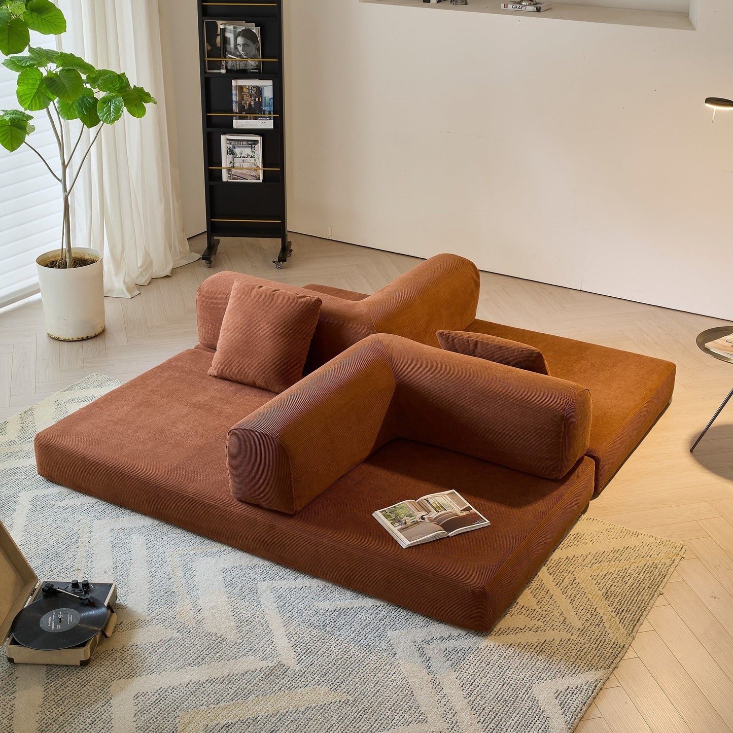 Divano letto convertibile moderno vintage JASIWAY