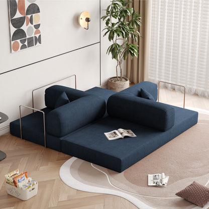 Divano letto convertibile moderno vintage JASIWAY