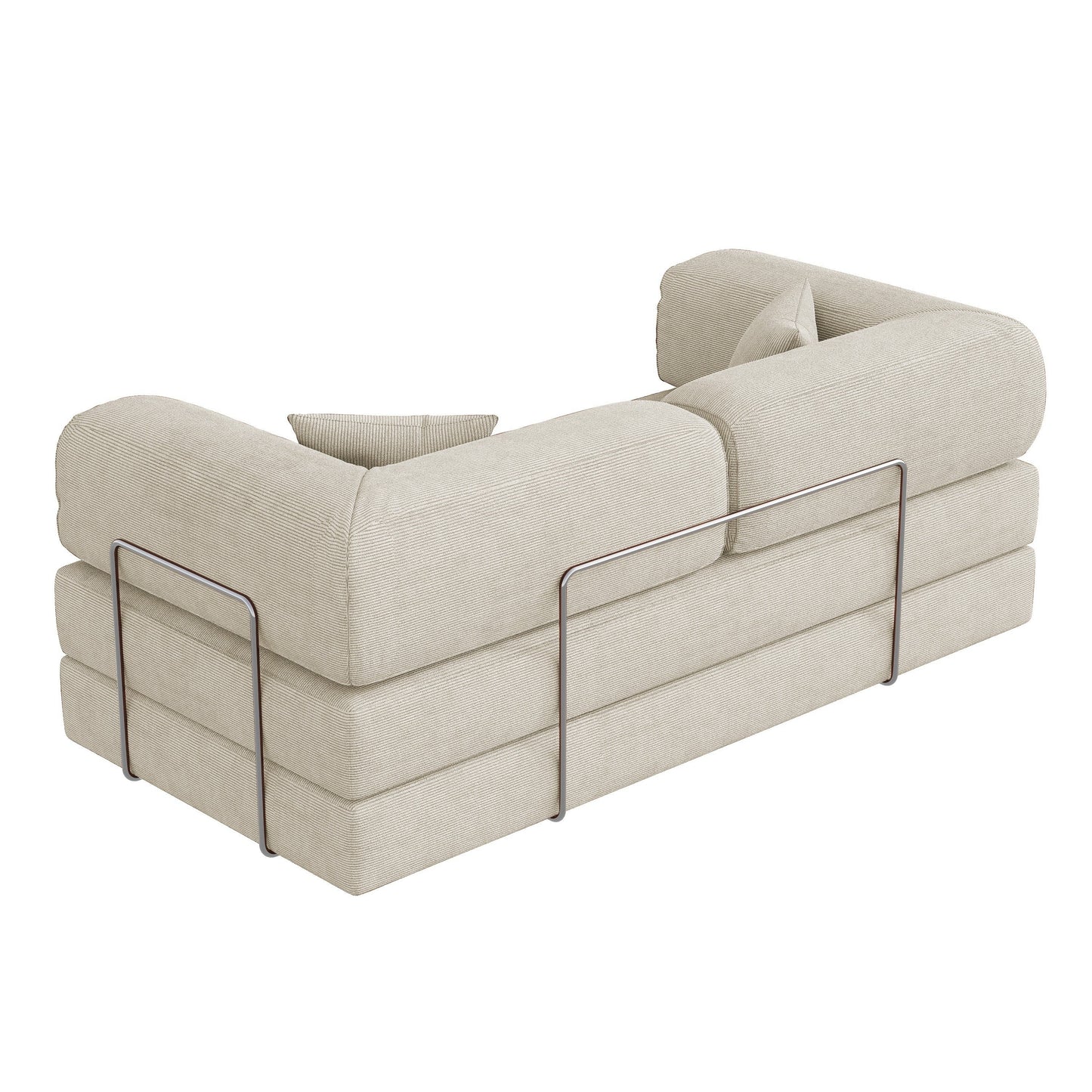 Divano letto convertibile moderno vintage JASIWAY