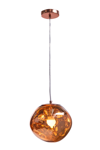 Lagos - Lampadario Bolla Piccolo Rame