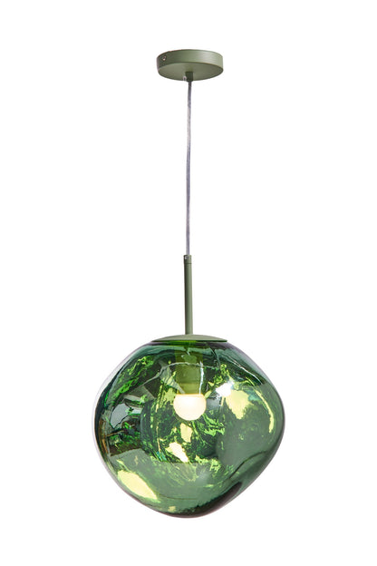 Lagos - Lampadario Bolla Medio Verde