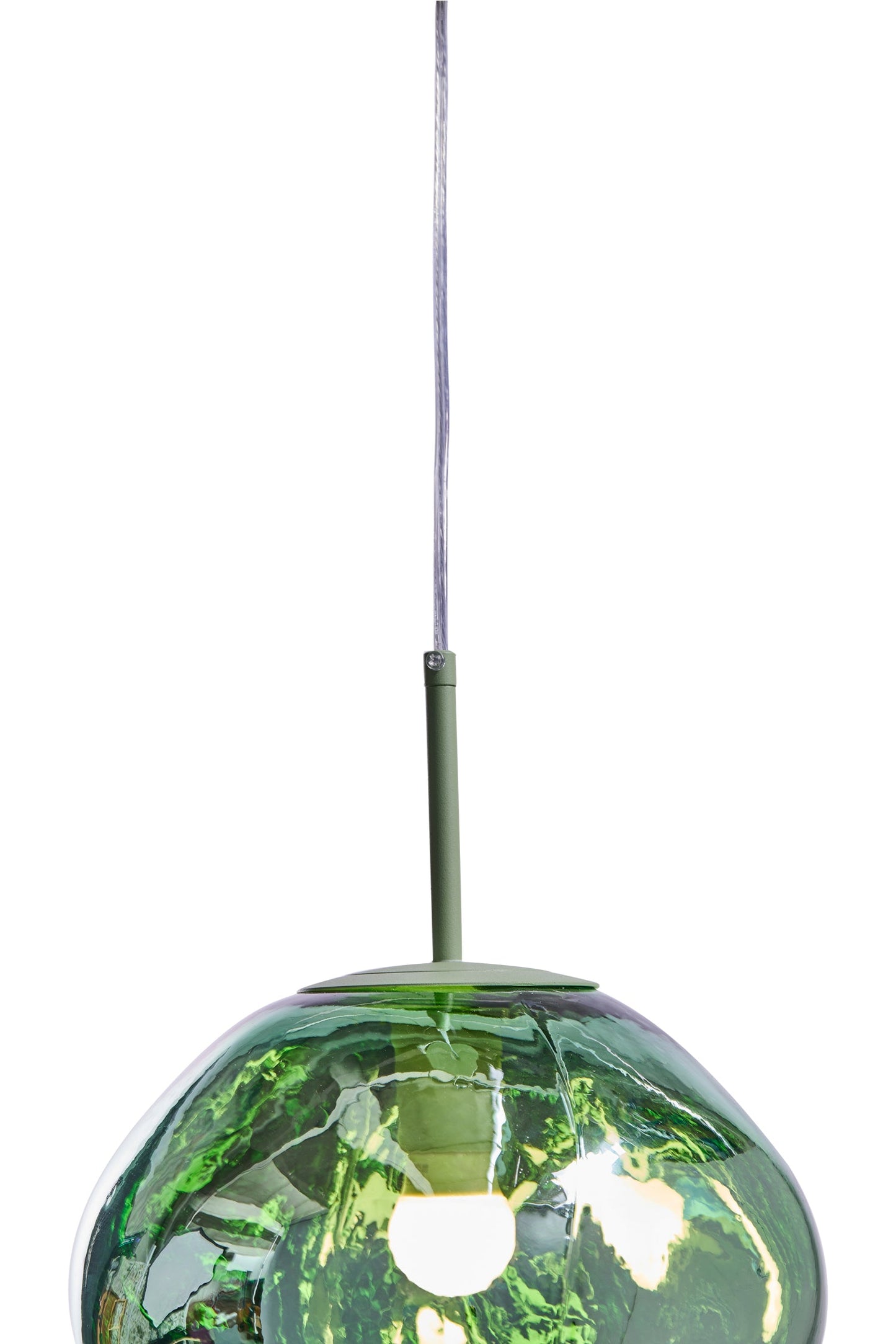 Lagos - Lampadario Bolla Medio Verde