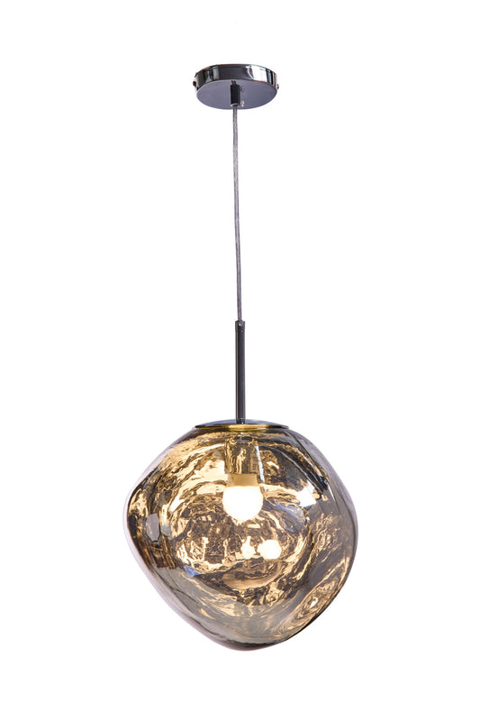 Lagos - Lampadario Bolla Medio Argento