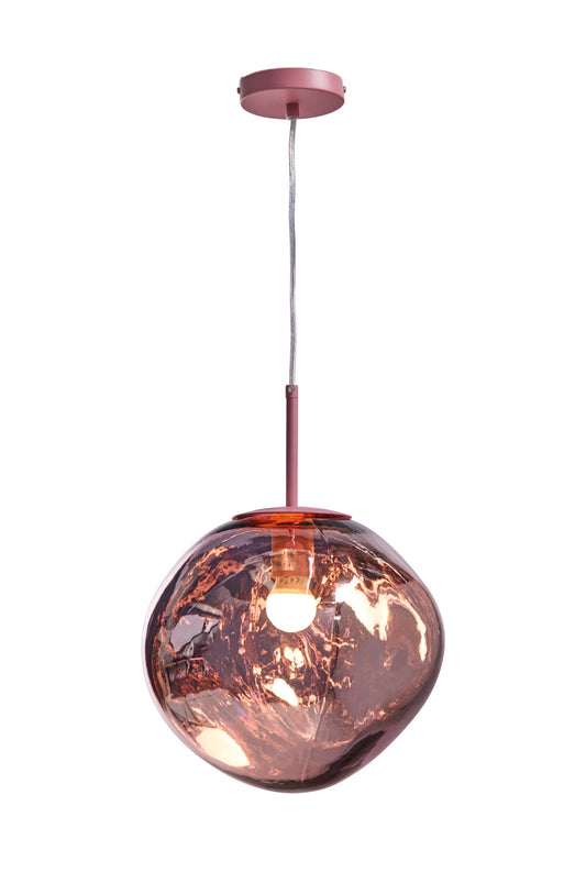 Lagos - Lampadario Bolla Medio Rosa