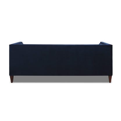 Divano Tuxedo Jack 84 in stile moderno di metà secolo con cuscini di supporto