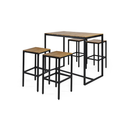 Set da bar in legno di acacia Jack di Christopher Knight Home